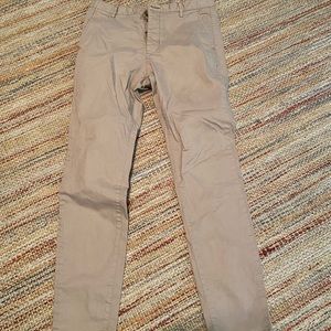 H & M Button Fly Khakis
